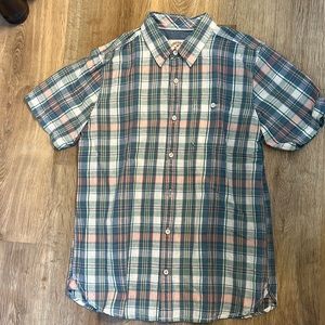 Fat Face plaid shirt size small